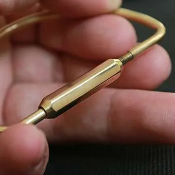 Stylish and Durable Brass Key Holder for Everyday Use