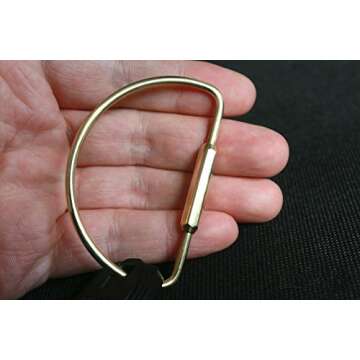 Stylish and Durable Brass Key Holder for Everyday Use