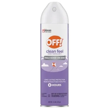 OFF! Clean Feel Insect Repellent Aerosol 20% Picaridin 7.5 oz