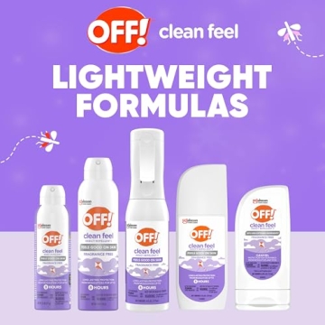 OFF! Clean Feel Insect Repellent Aerosol 20% Picaridin 7.5 oz