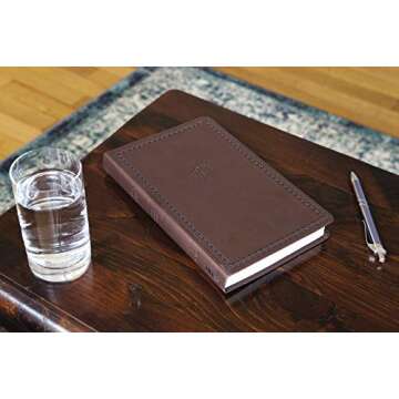 NIV, Value Thinline Bible, Leathersoft, Brown, Comfort Print