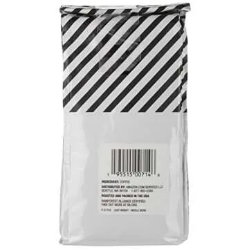 Amazon Fresh Just Bright Whole Bean Coffee, Light Roast, 12 Ounce (Pack of 3)