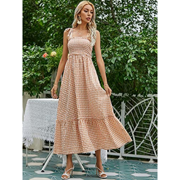 Floerns Floral Print Maxi Dress Comfortable and Stylish