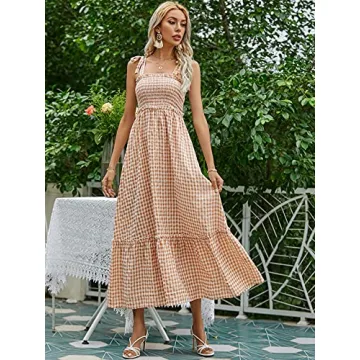 Floerns Floral Print Maxi Dress Comfortable and Stylish