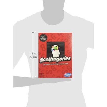 Engaging Hasbro Gaming Scattergories Board Game