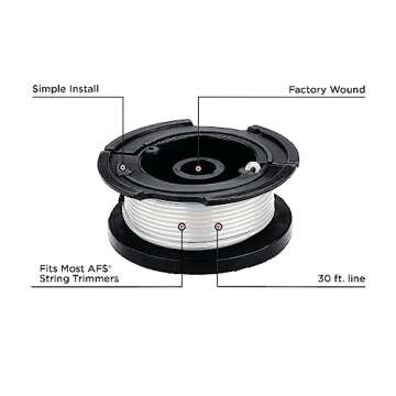 BLACK+DECKER Weed Eater Trimmer Line - 3-Pack Replacement