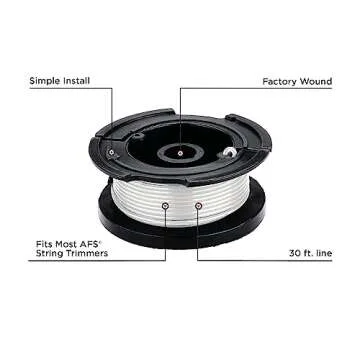 BLACK+DECKER Weed Eater Trimmer Line - 3-Pack Replacement