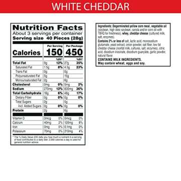 Cheez-It Puff'd White Cheddar Snacks - 3oz 6ct