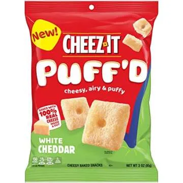 Cheez-It Puff'd White Cheddar Snacks - 3oz 6ct