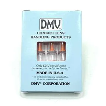 10 Pack DMV Ultra Contact Lens Remover Tool - Durable Eye Care Solution