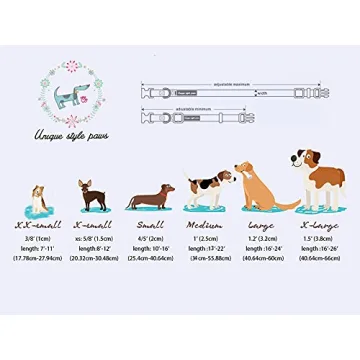 Unique Style Paws Dog Collar - Adjustable Bowtie for Dogs