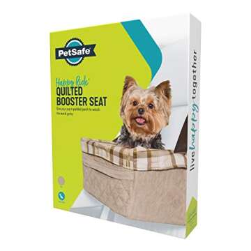 PetSafe Happy Ride Deluxe Hammock Seat Cover – Durable – Machine Washable – Fits Most Cars, Trucks and SUVs – Backseat Protection for Pet Paws, Scratches and Dog Hair