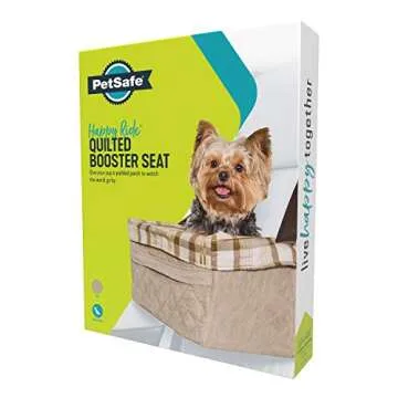 PetSafe Happy Ride Deluxe Hammock Seat Cover – Durable – Machine Washable – Fits Most Cars, Trucks and SUVs – Backseat Protection for Pet Paws, Scratches and Dog Hair