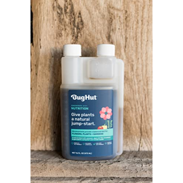 BugHut Organic Plant Food - Natural Fish Fertilizer 16 fl oz