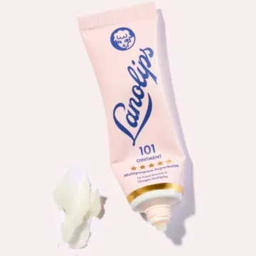 Lanolips 101 Ointment - Lanolin Lip Balm for Smooth, Hydrated & Healthy Lips - Multipurpose Lip Ointment with Lanolin Oil for Dry Lips, Cuticles & More - Original Superbalm (0.52 oz)