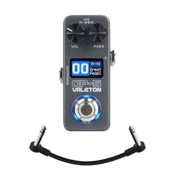 Valeton GP-5 Super Compact Multi-Effects Processor & NAM/IR Loader Pedal Incl 1PCS Additional TS Cab...