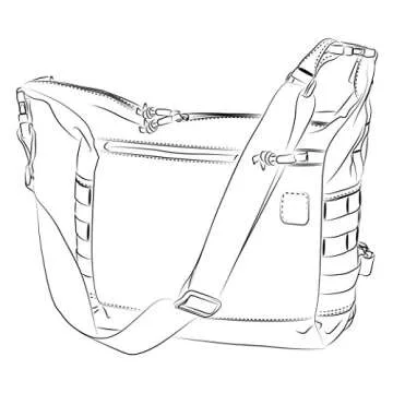 Helikon-Tex Bushcraft Line, Bushcraft Satchel Olive Green Tactical