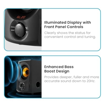 Acoustic Audio AA5170 Home Theater Speaker System
