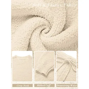 2024 Women's Fuzzy Fleece Pajama Set for Cozy Comfort