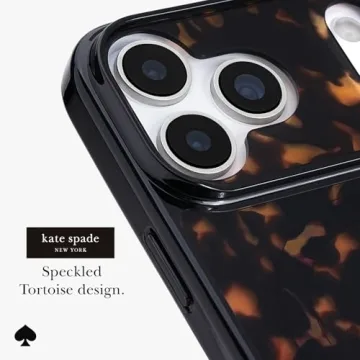 Kate Spade iPhone 17 Pro Case - Eco-Friendly Tortoise Design