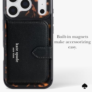 Kate Spade iPhone 17 Pro Case - Eco-Friendly Tortoise Design