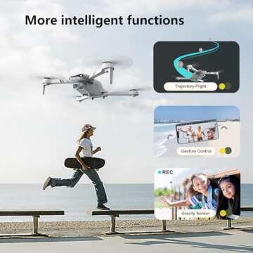 DRONEEYE F10: 1080P HD Foldable Drone for All Ages
