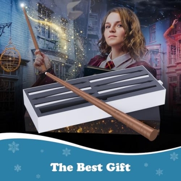 Magical Floating Candles with Wand for Enchanting Decor