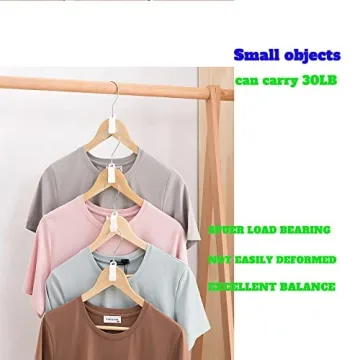 uccm Clothes Hanger Connector Hooks 50PCS Space Saver