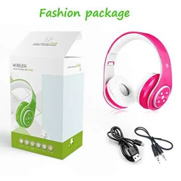 Kids Bluetooth Headphones with Volume Limit for Safe Listening