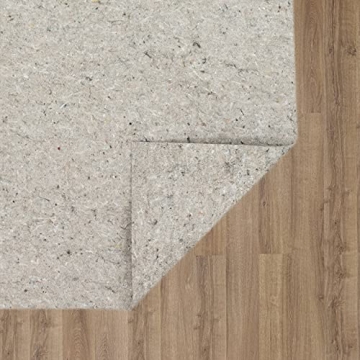 Premium 5' x 8' Felt Rug Pad for Comfort & Safety