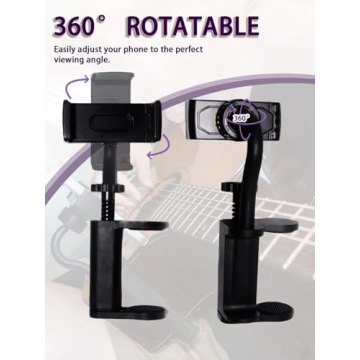 Rubierine Guitar Phone Holder for Easy Music Practice