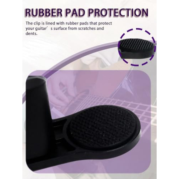 Rubierine Guitar Phone Holder for Easy Music Practice
