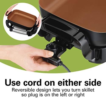 Hamilton Beach Electric Skillet with Removable 12x15 Pan