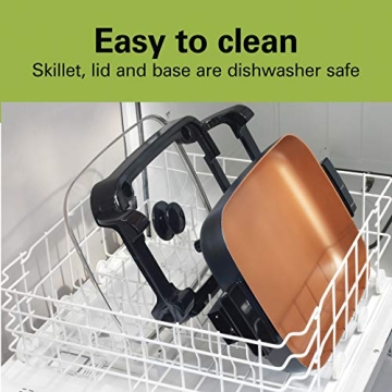 Hamilton Beach Electric Skillet with Removable 12x15 Pan