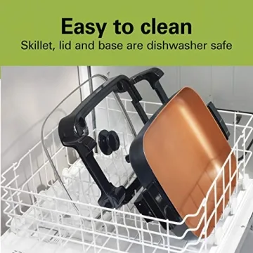 Hamilton Beach Electric Skillet with Removable 12x15 Pan