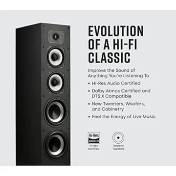 Polk Monitor XT70 Tower Speaker Hi-Res Audio Certified