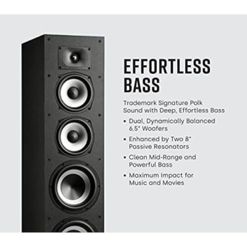 Polk Monitor XT70 Tower Speaker Hi-Res Audio Certified