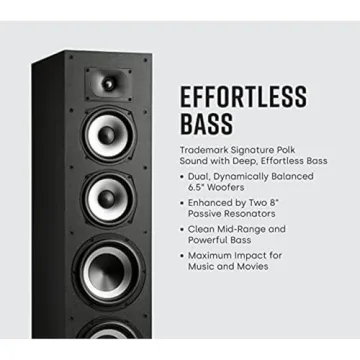 Polk Monitor XT70 Tower Speaker Hi-Res Audio Certified