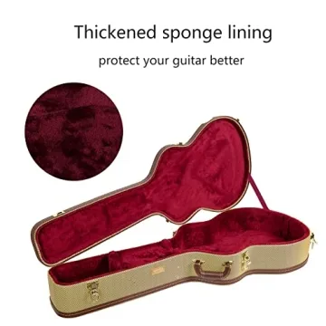 Crossrock Hard-Shell Guitar Case for Acoustic Guitars - Stylish Protection