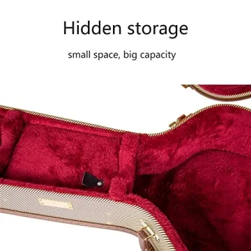 Crossrock Hard-Shell Guitar Case for Acoustic Guitars - Stylish Protection