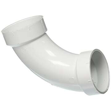Genova Products 73820 90° Long Sweep Elbow Pipe Fitting, 2" - Durable and User-Friendly