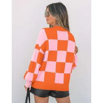 ZESICA Women's Turtleneck Long Sleeve Knit Sweater