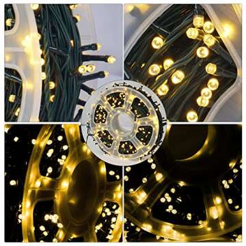 FUNPENY 164FT LED Christmas String Lights for Events