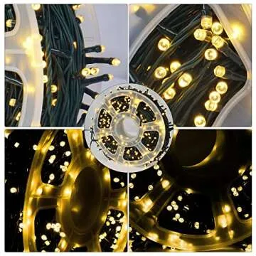 FUNPENY 164FT LED Christmas String Lights for Events