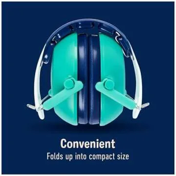 3M Kids Hearing Protection, Hearing Protection for Children with Adjustable Headband, 22dB Noise Reduction Rating, Studying, Quiet, Concerts, Events, Fireworks, For Indoor and Outdoor Use, Green
