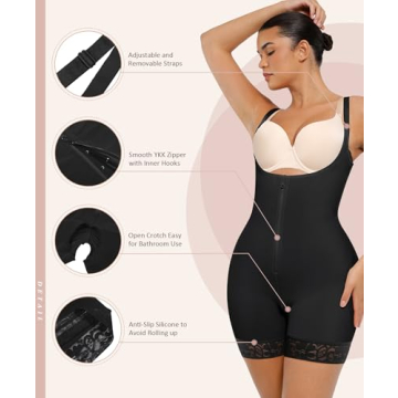 FeelinGirl Shapewear for Women - Tummy Control Bodysuit