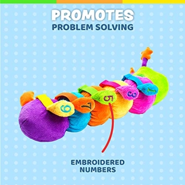 Buckle Toys Bentley Caterpillar Fine Motor Skill Development