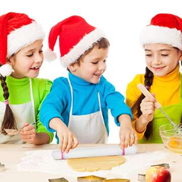 11 Pieces Fondant Cake Decorating Tool Double Head Gum Paste Modeling Tool Fondant Smoother Rolling Pin Decoration Brushes