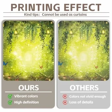 YCUCUEI Spring Enchanted Forest Backdrop for Celebrations