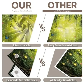 YCUCUEI Spring Enchanted Forest Backdrop for Celebrations